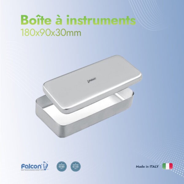 Boîte à instruments 180x90x30mm