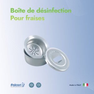 Boîte de désinfection pour fraises Boîte de désinfection pour fraises en acier inoxydable