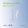 Ciseaux courbés sur le côté 120mm Ciseaux courbés sur le côté 120mm