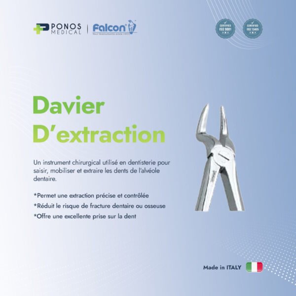 Davier d'extraction