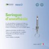 Seringue d'anesthésie