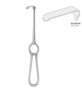 Rétracteur Kocher-Langenbeck 55x11 mm, 215 mm