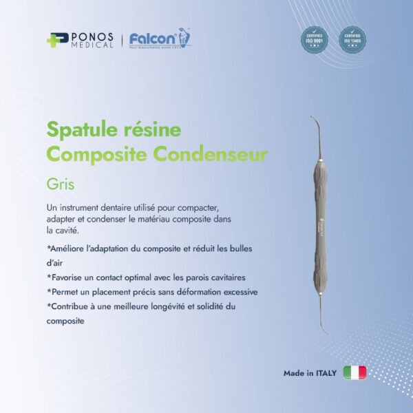 Spatule résine composite Condenseur 2 Spatule Résine Composite-Condensa