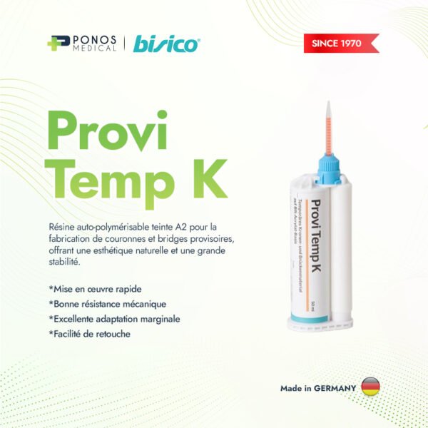 Résine provisoire