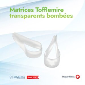 Matrices Tofflemire transparents bombées