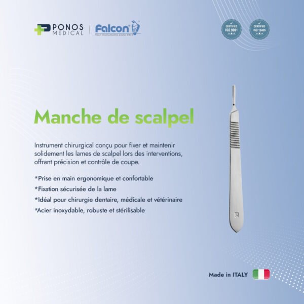 Manche de scalpel de Falcon