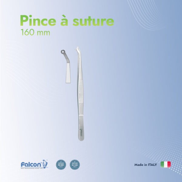 Pince à suture Falcon 160 mm