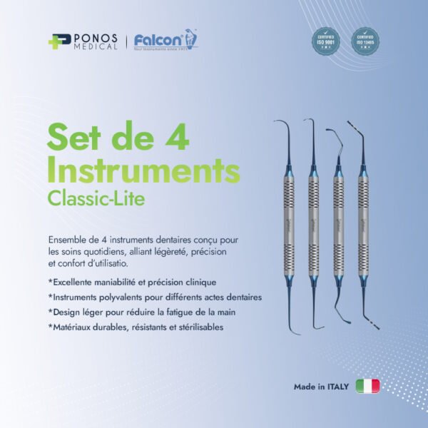 Set de 4 instruments Classic-Lite