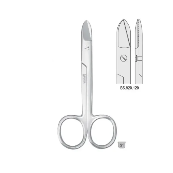 Ciseaux à couronne Bee Bee droits 120mm