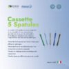 cassette de 5 spatules résine composite