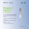 Ciseaux à ligature 140mm