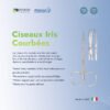 Ciseaux Iris courbés 115mm