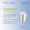 Conteneur à coton