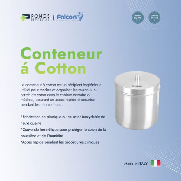 Conteneur à coton