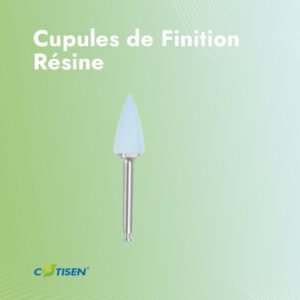 Cupules de finition résine 10pcs