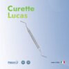 Curette osseuse Lucas dentelée