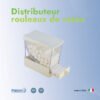 Distributeur de rouleaux de coton