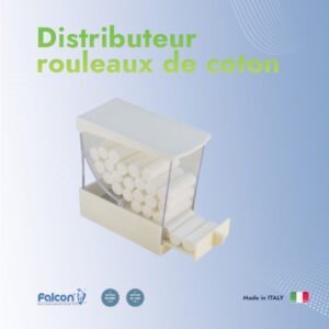 Distributeur de rouleaux de coton