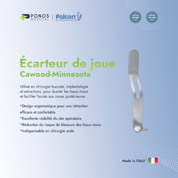 Écarteur de joue Cawood-Minnesota