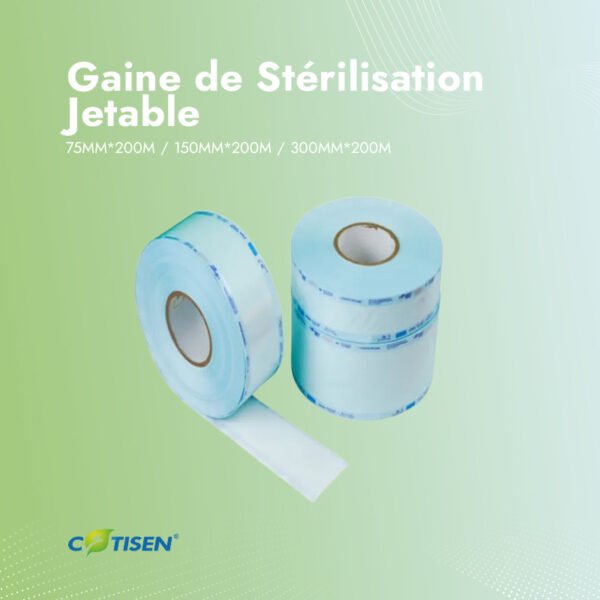 Gaine de stérilisation jetable