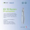 Set de 10 pinces d’extraction