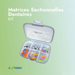 Kit de matrices sectionnelles dentaires pré contournées