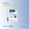 Lime K  28mm (Pack of 6 pièces)