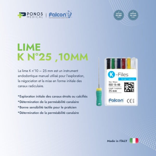 Lime K  28mm (Pack of 6 pièces)