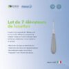 Lot de 7 élévateurs de luxation