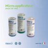 Pack de 3 micro applicateurs