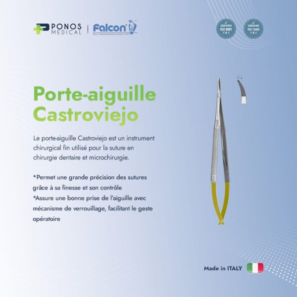 Porte-aiguille microchirurgical