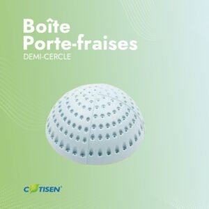 Boîte porte-fraises (demi-cercle)