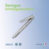 Seringue intraligamentaire en laiton