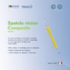 spatule résine composite Jaune