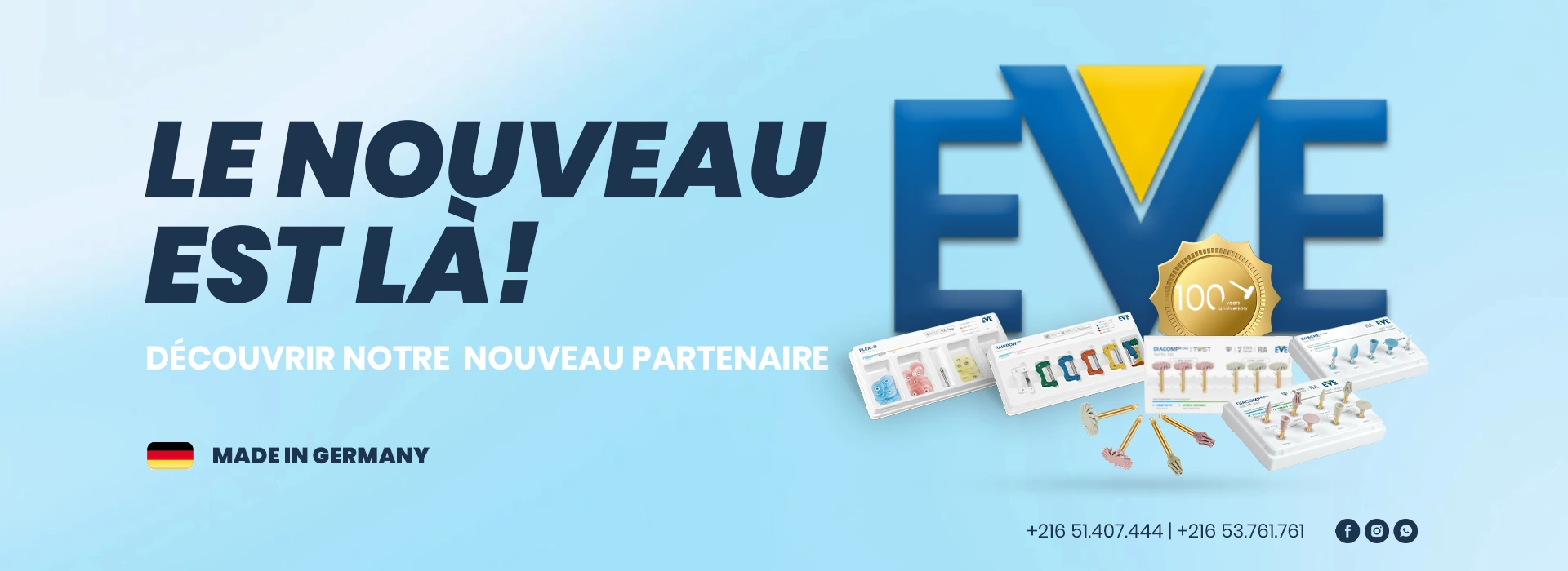 Banniére EVE - Ponos Medical