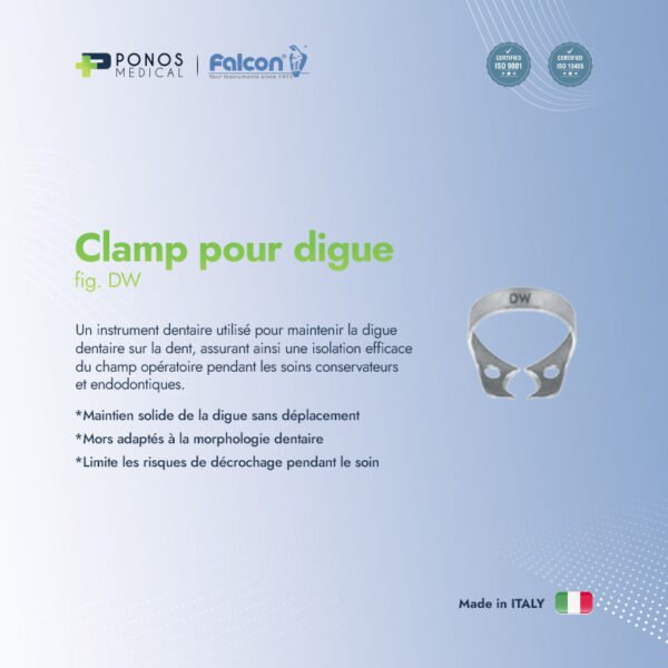 Clamp pour digue fig. DW