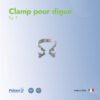 Clamp pour digue fig. E
