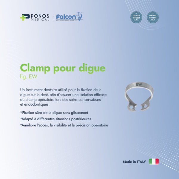 Clamp pour digue fig. EW