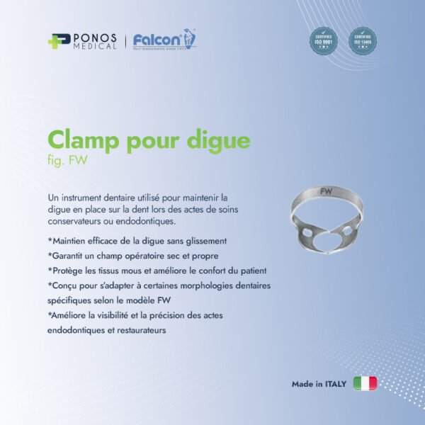 Clamp pour digue fig. FW