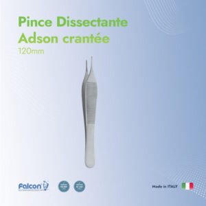 Pince Dissectante Adson crantée 120mm