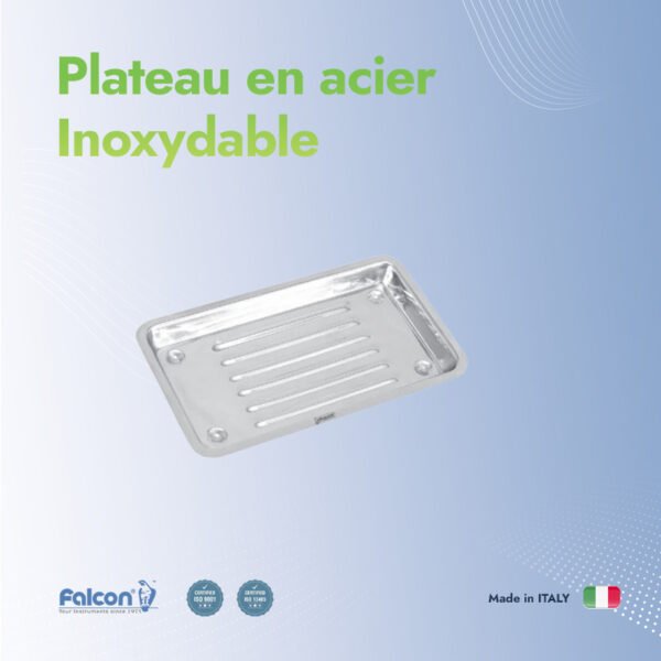 Plateau en acier inoxydable
