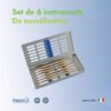 Set de 6 instruments de tunnélisation