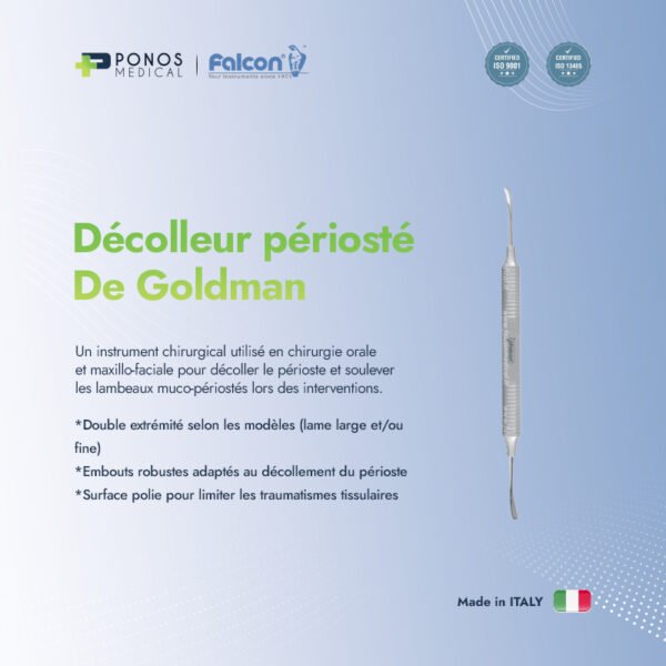Décolleur périosté 2 Décolleur périosté De Goldman