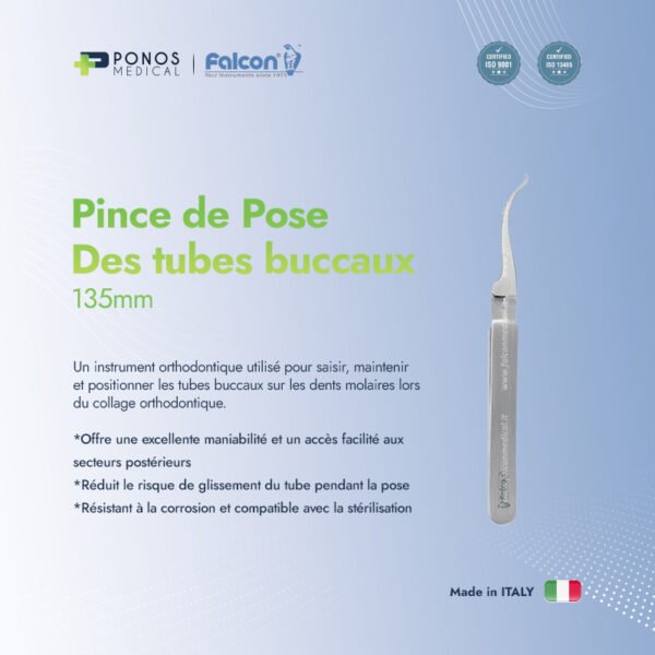 Pince de Pose Des tubes buccaux-135mm