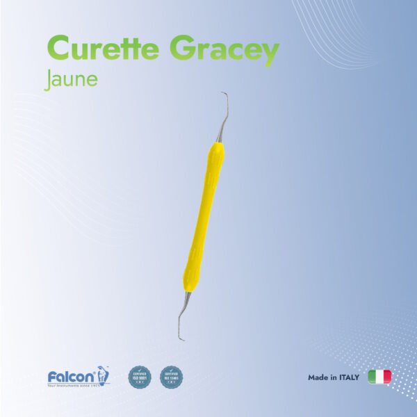 curette gracey jaune Curette Gracey-Jaune