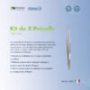 kit de 5 précelle 2 Kit de 5 précelle 160mm