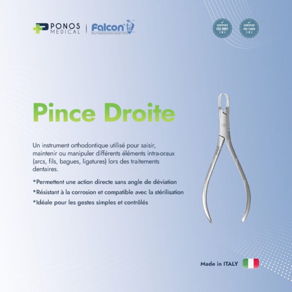 pince droit 2 Pince Droite