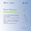Pince Weingart Universelle étroite