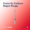 Photo 1 Fraise En Carbure Bague Rouge ( 10 Pièces )