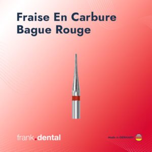 Photo 1 Fraise En Carbure-Bague Rouge ( 10 Pièces )